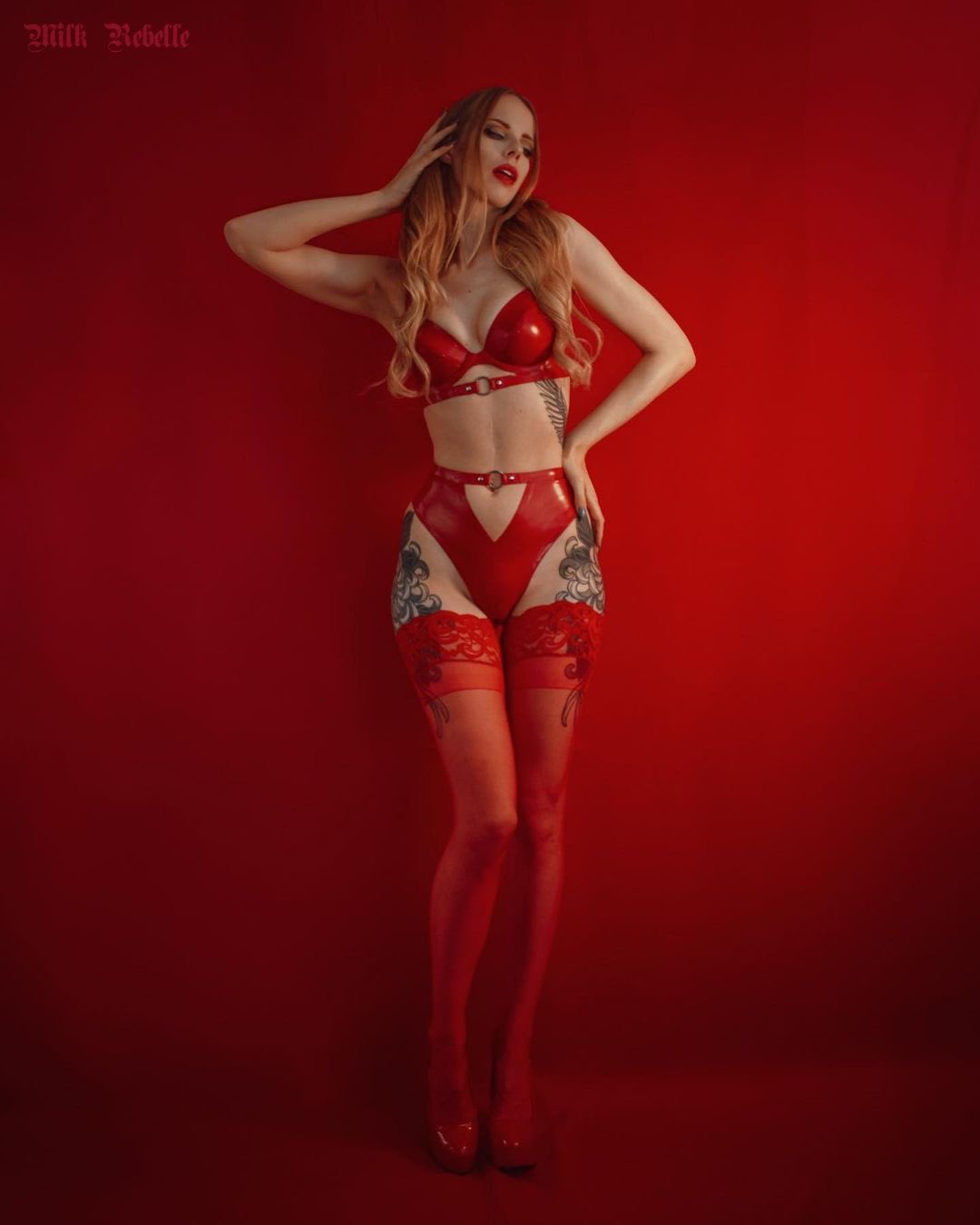 Lara O-Ring Ultra Boost Latex Bra