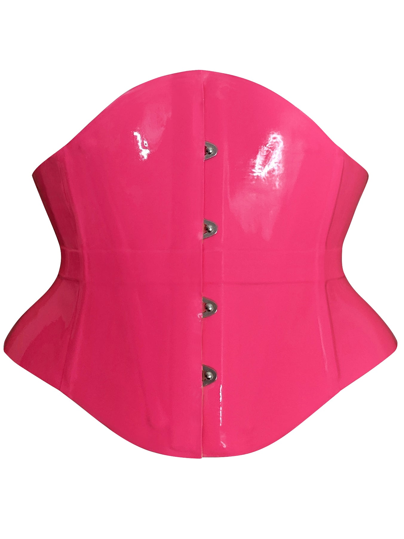 Pink PVC Underbust Steel Boned Corset – Corset Envy