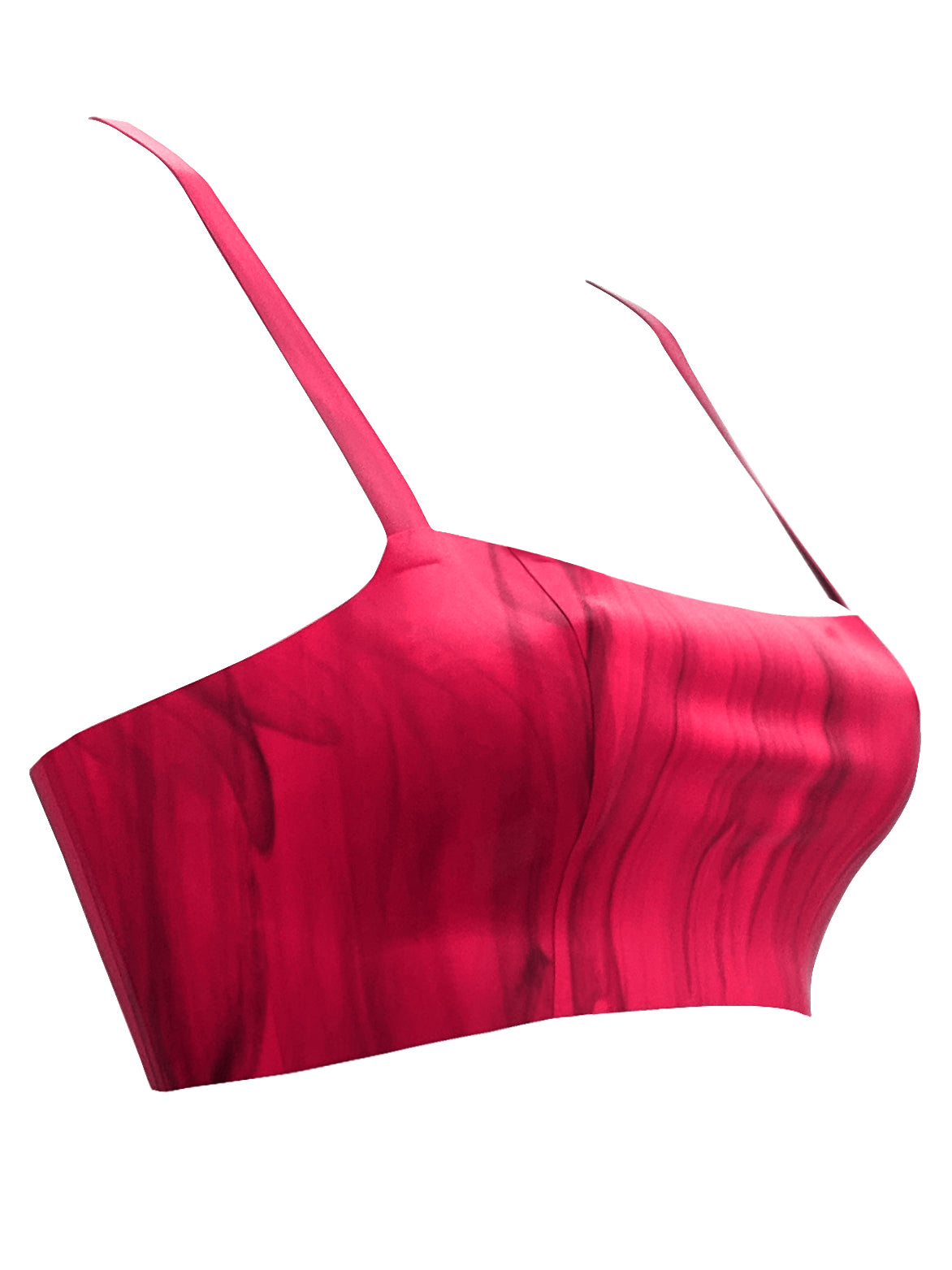 Latex Bandeau Crop Top