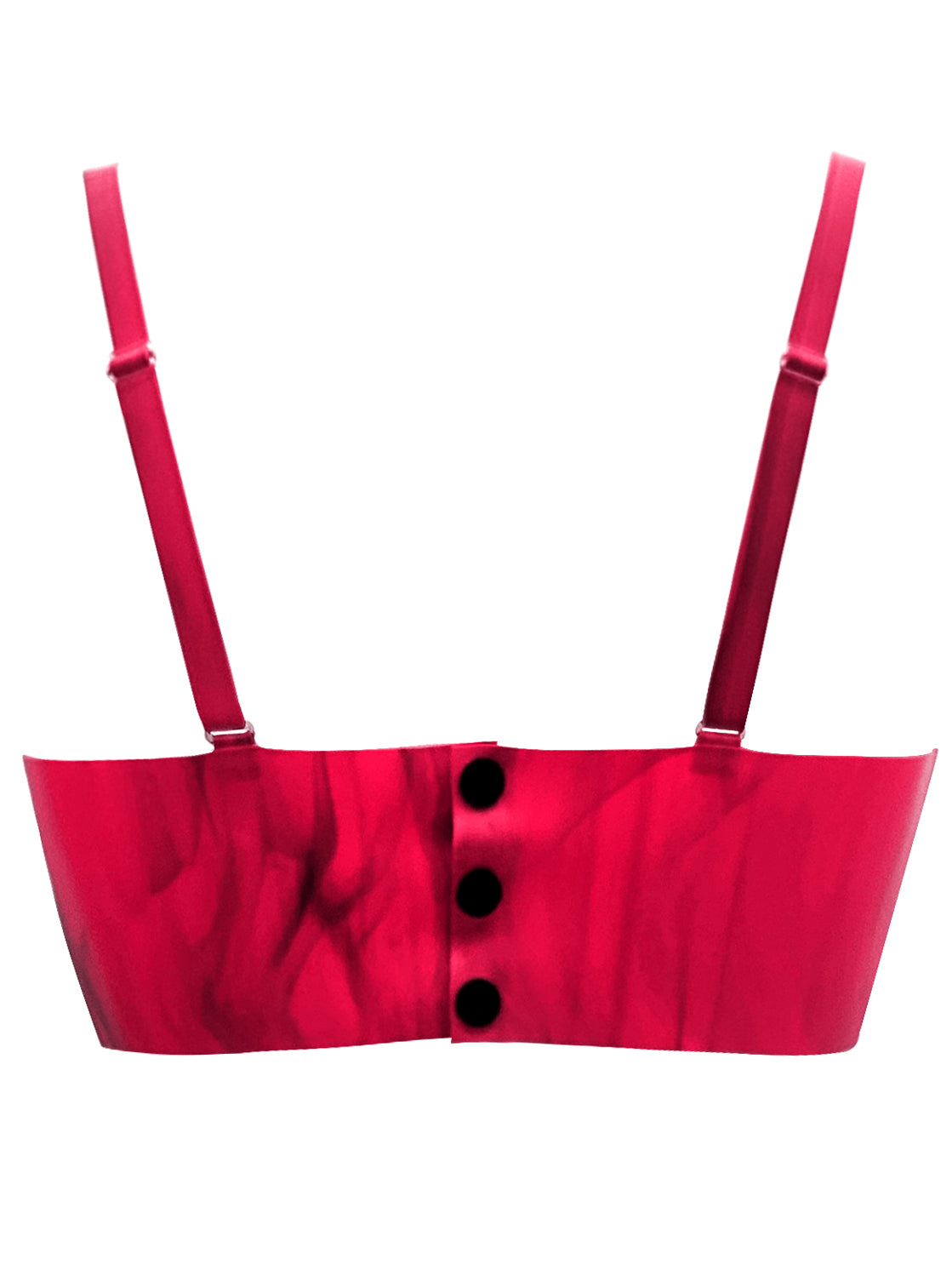 Latex Bandeau Crop Top