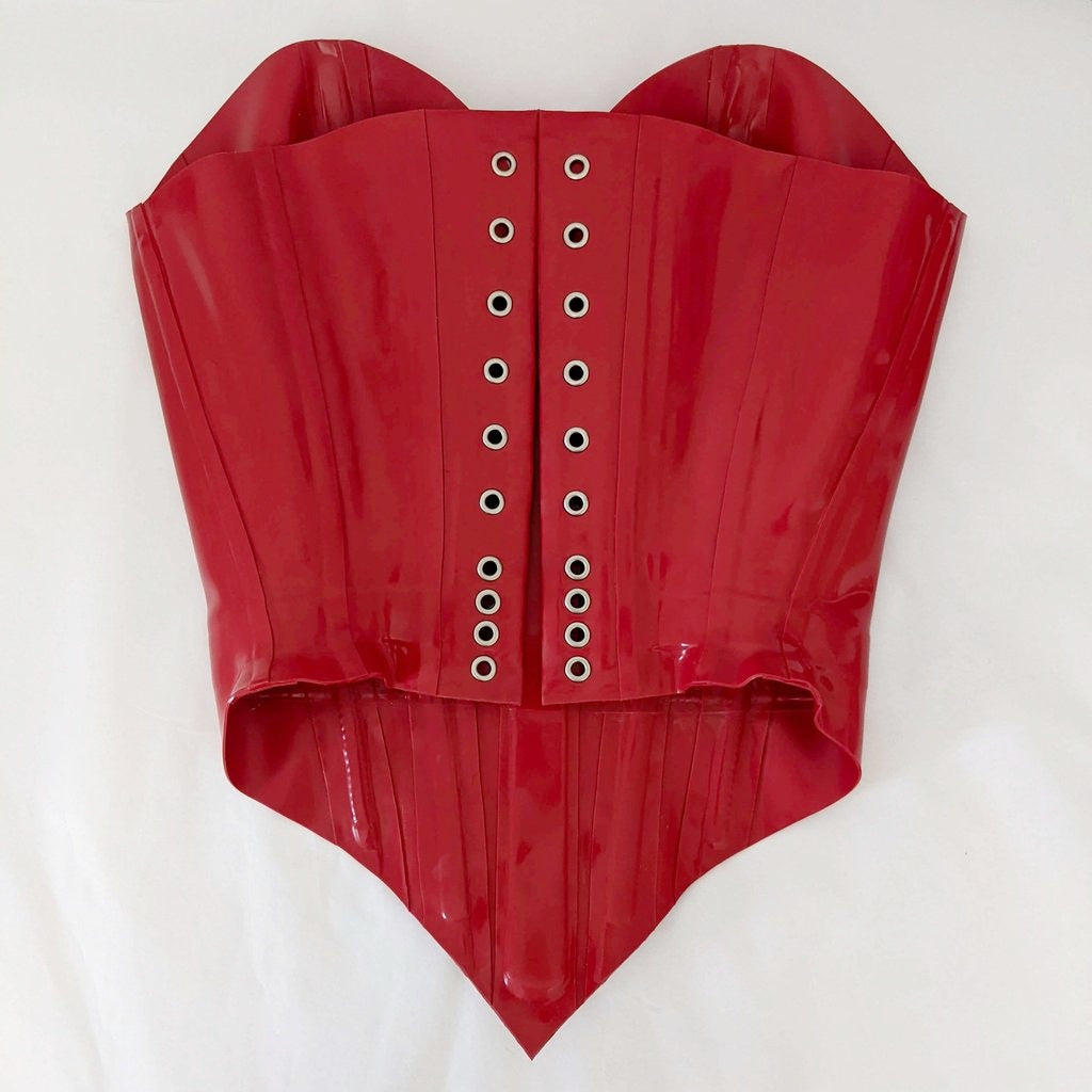 Lola Plunge Heart Overbust Corset