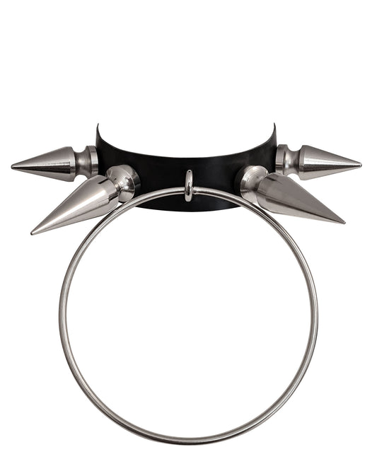 Elysium Giant Spike & O-Ring Latex Choker