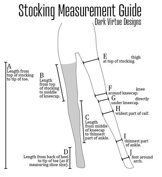 Latex Stirrup Stockings