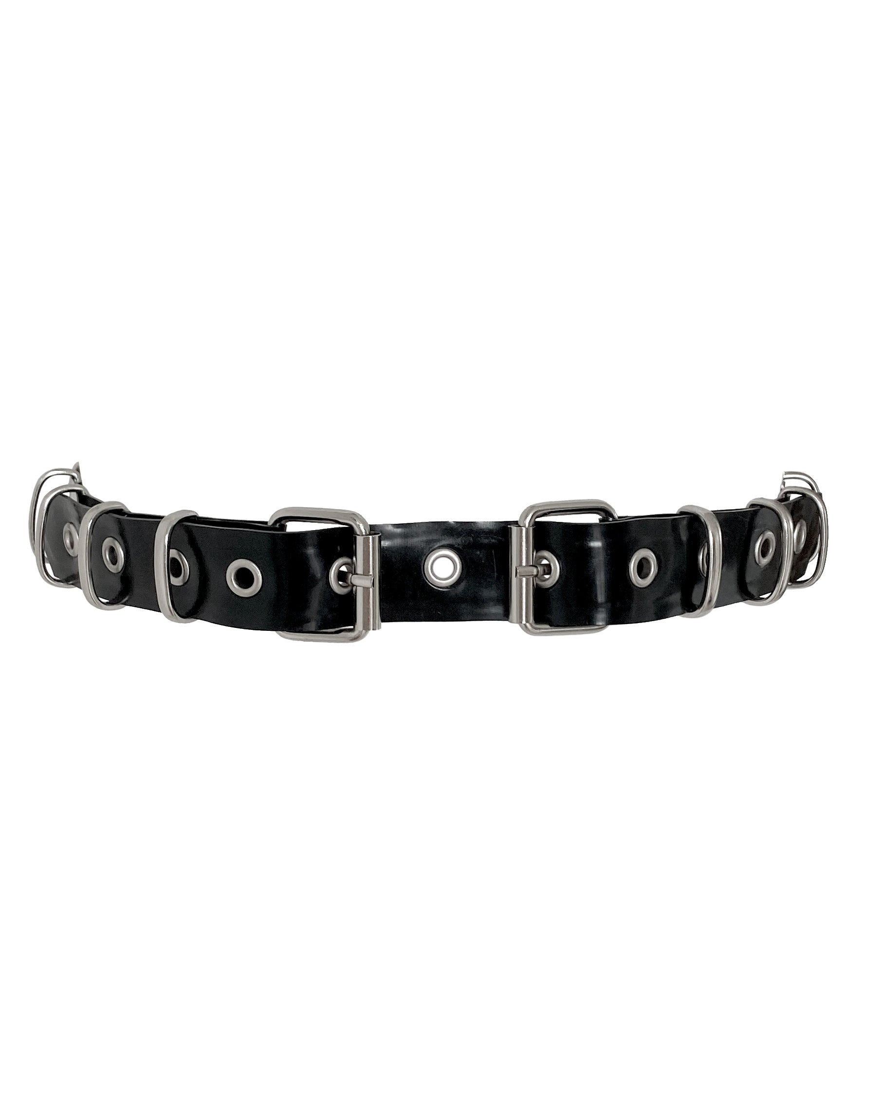 Buy Black Latex Belt