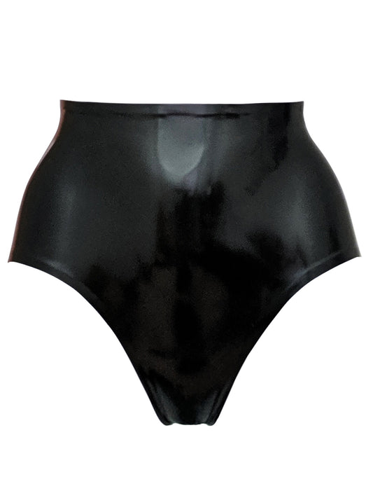 High Waisted Latex Knickers