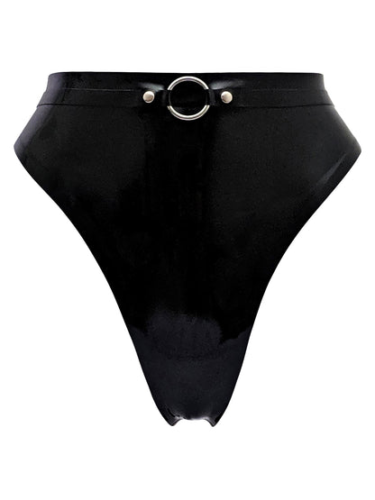 Ayesha O-Ring Latex Thong