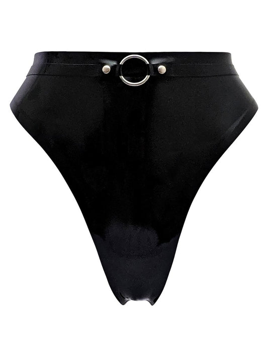 Ayesha O-Ring Latex Thong - READY TO SHIP