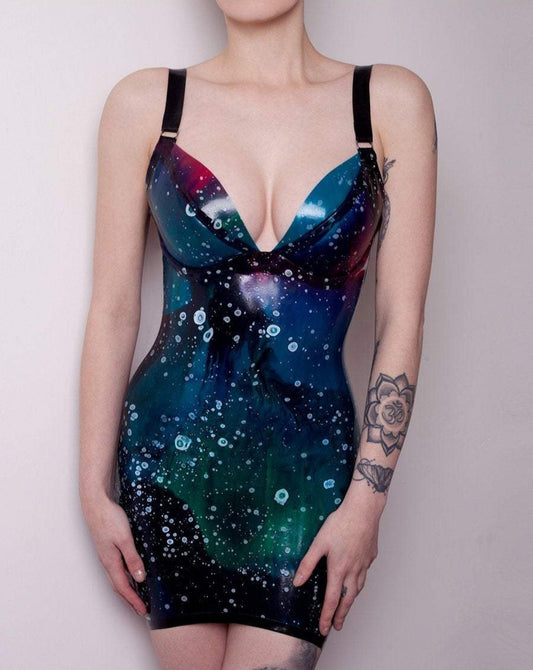 Andromeda Ultra Boost Latex Dress